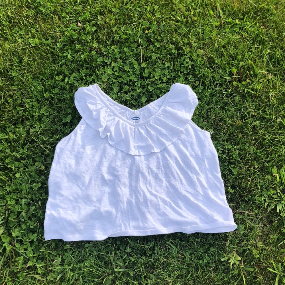 White Tank Top/Blouse